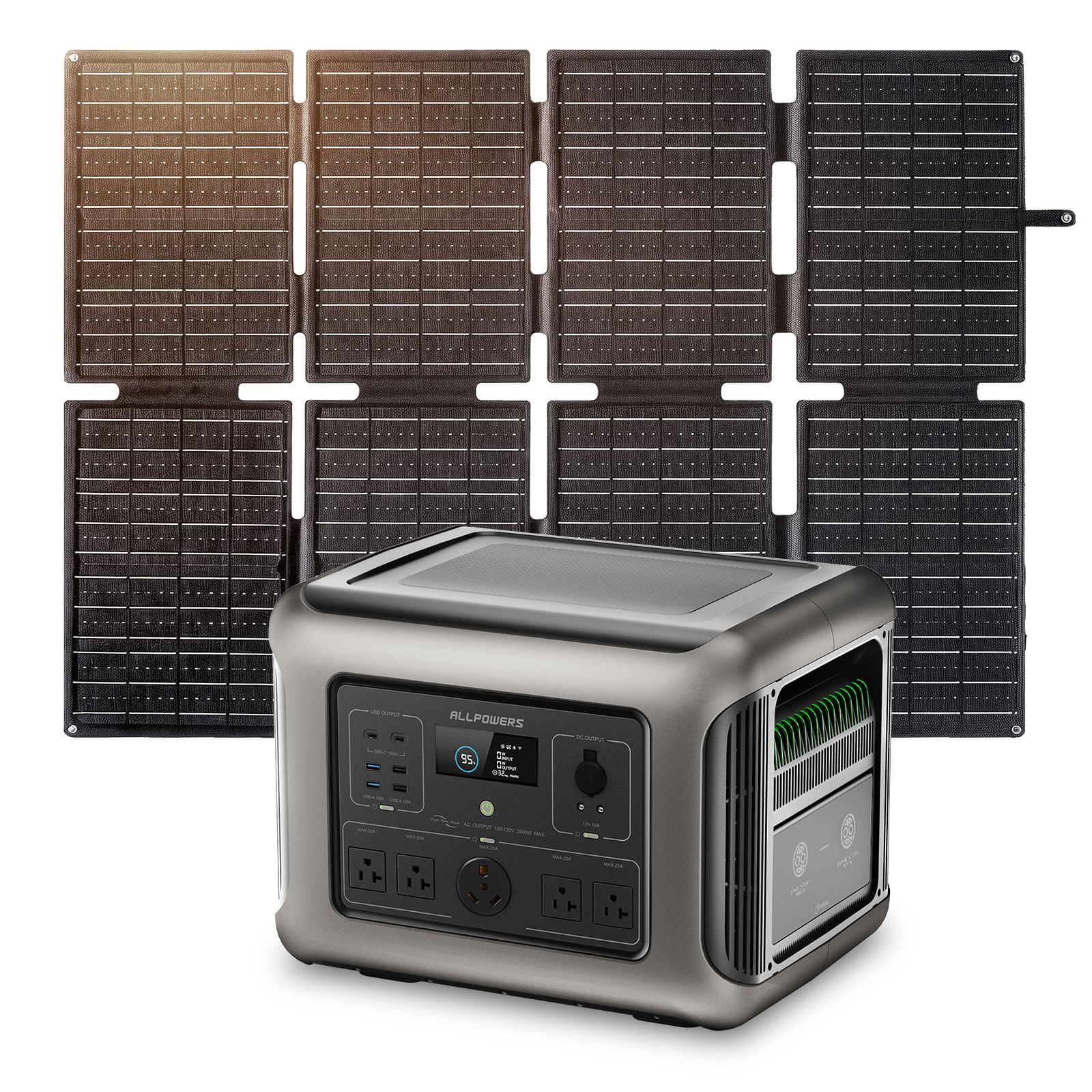 Amazon.com : ALLPOWERS R2500 V2 Portable Power Station with 160W